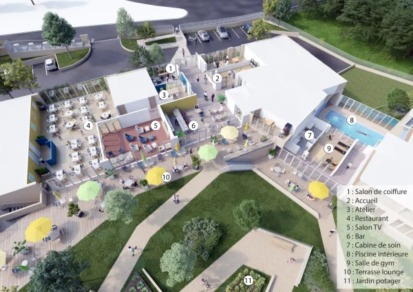 Résidence Domitys La Serpentine - Résidence Services Seniors à Quincy-sous-Sénart